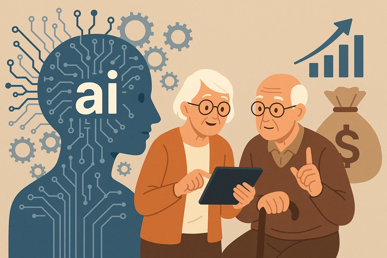 El Impacto de la Inteligencia Artificial en los Pensionados: Desafíos y Oportunidades para el Futuro