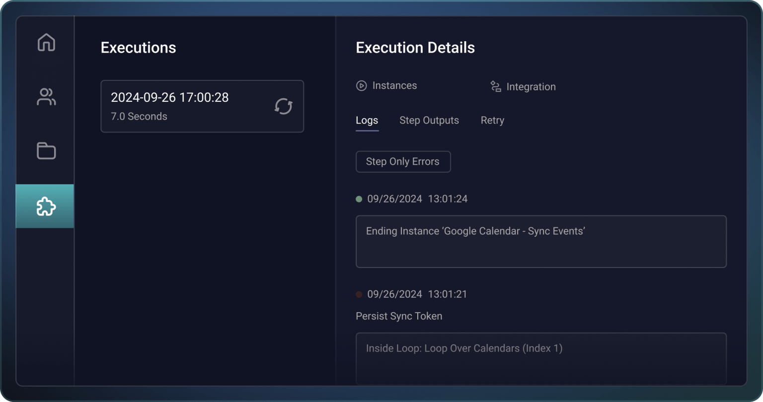 Integration monitoring and alerts Integration monitoring and alerts