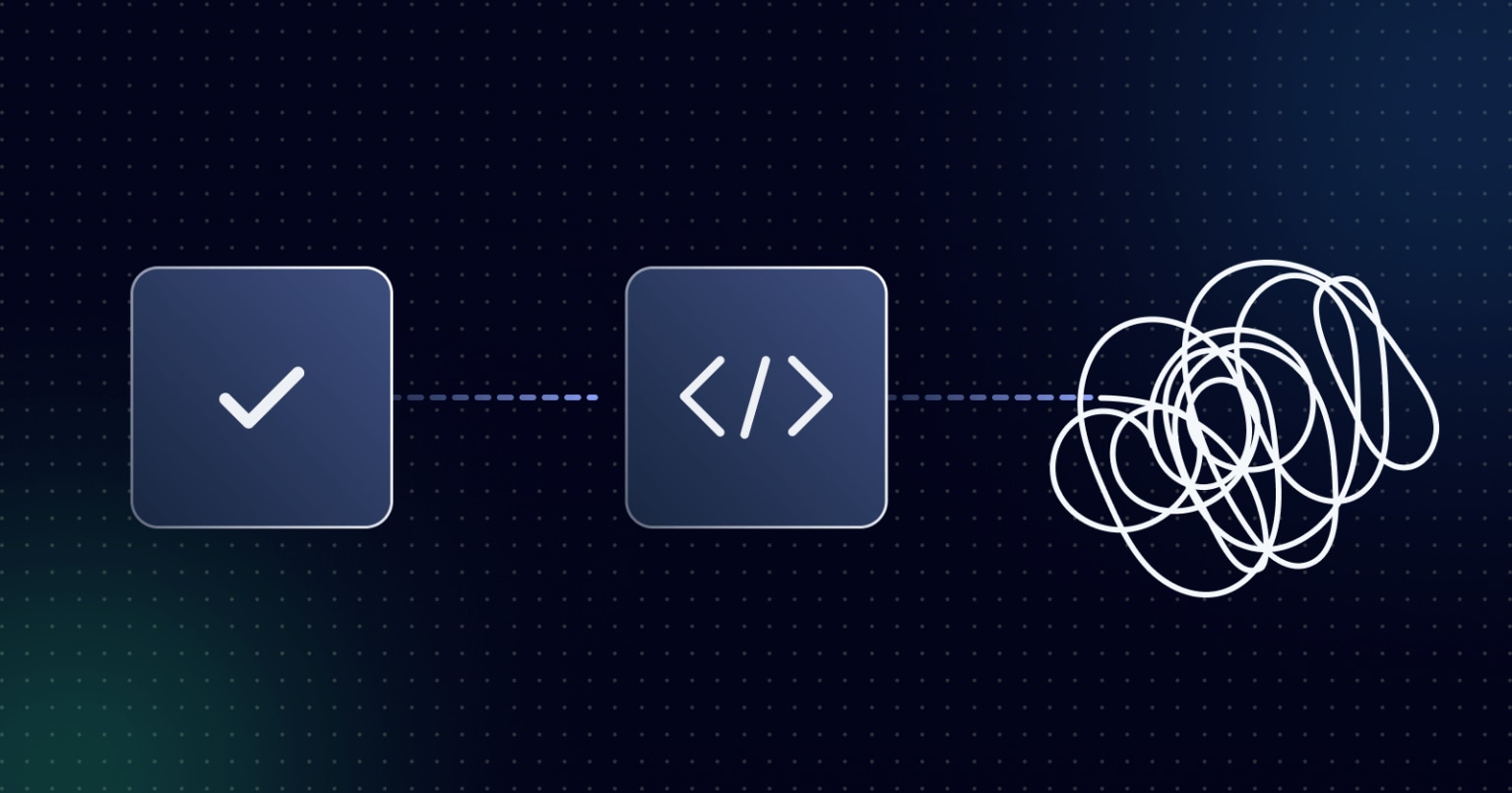 Yes code problem concept diagram