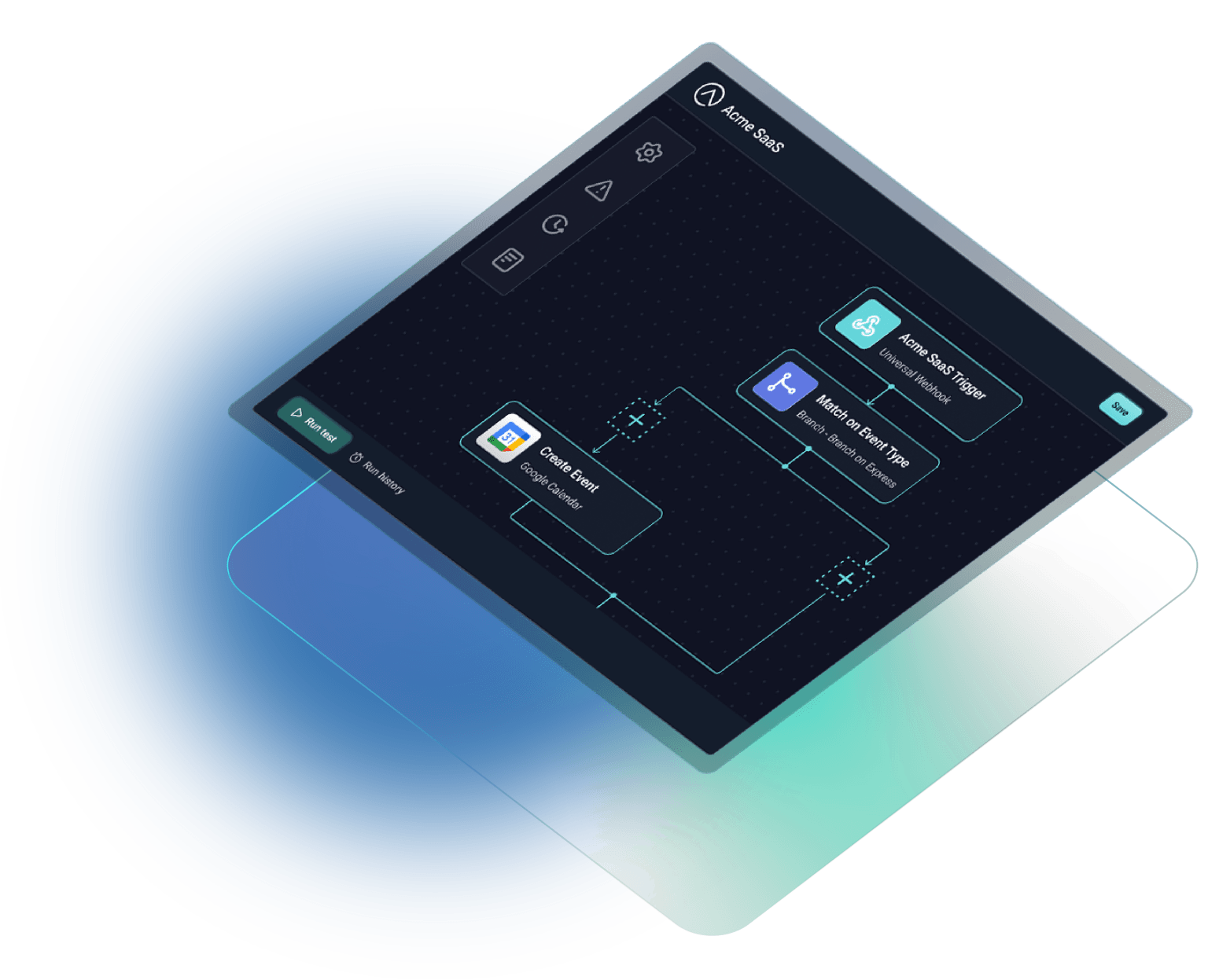 Embedded Workflow Builder