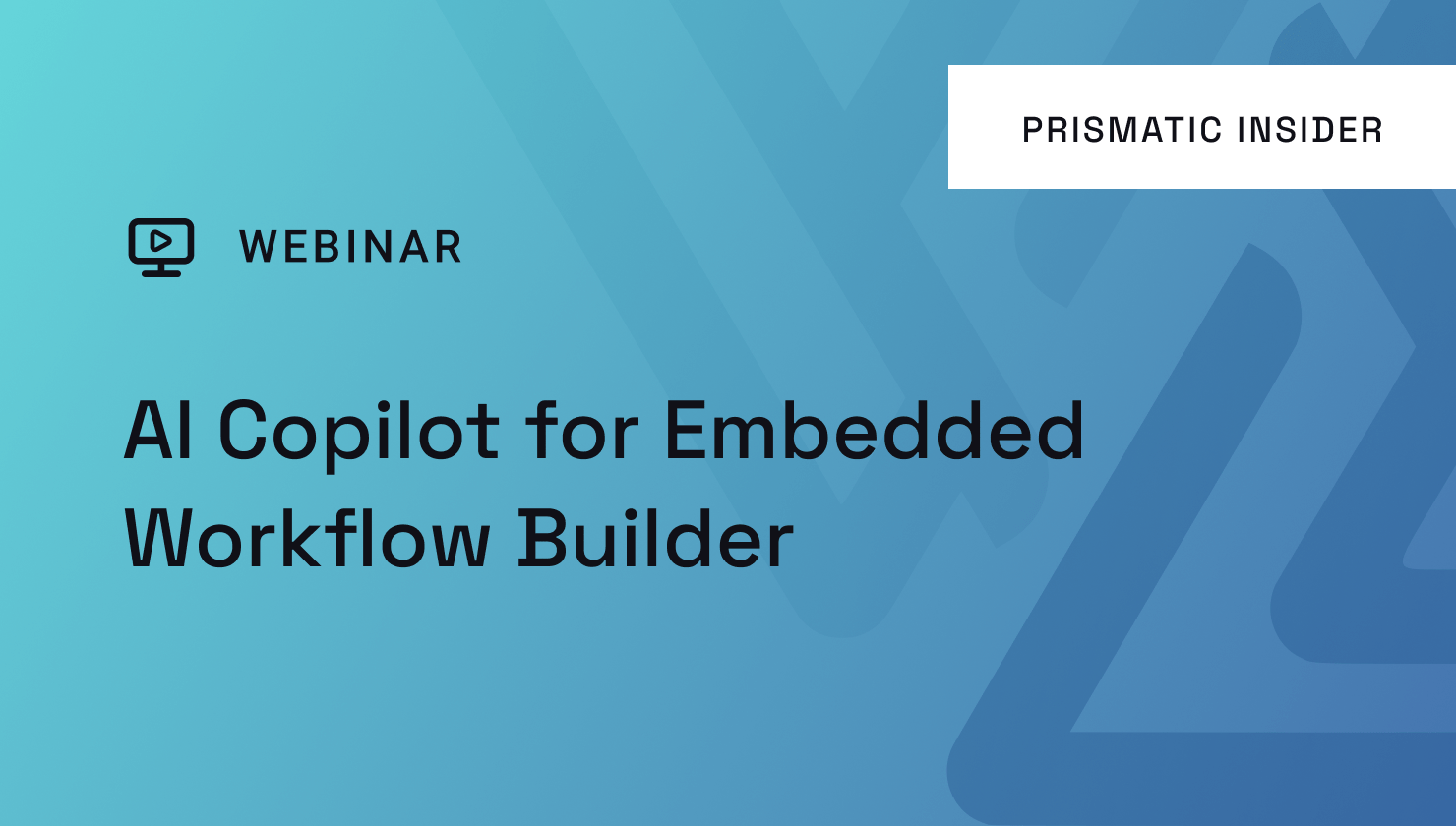 AI Copilot for Embedded Workflow Builder Webinar