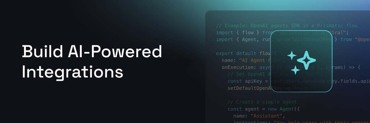 Build AI-Powered Integrations Build AI-Powered Integrations