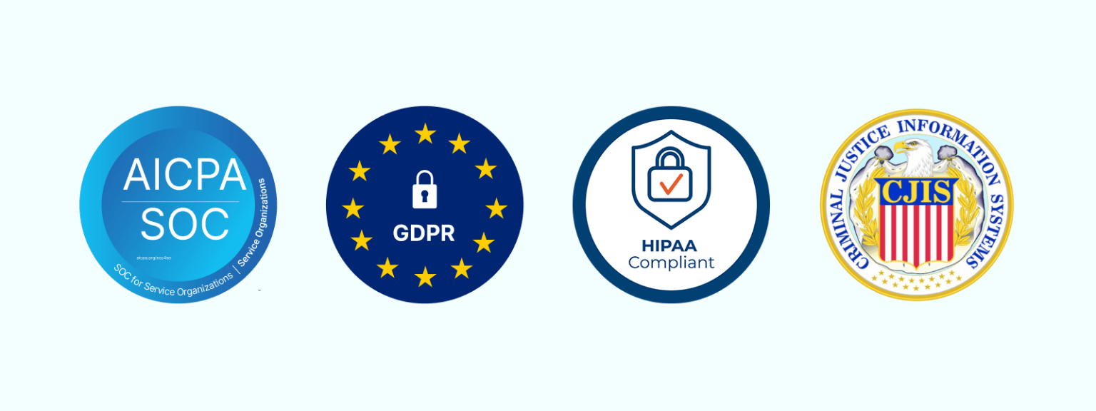 HIPAA, SOC, GDPR, and CJIS HIPAA, SOC, GDPR, and CJIS