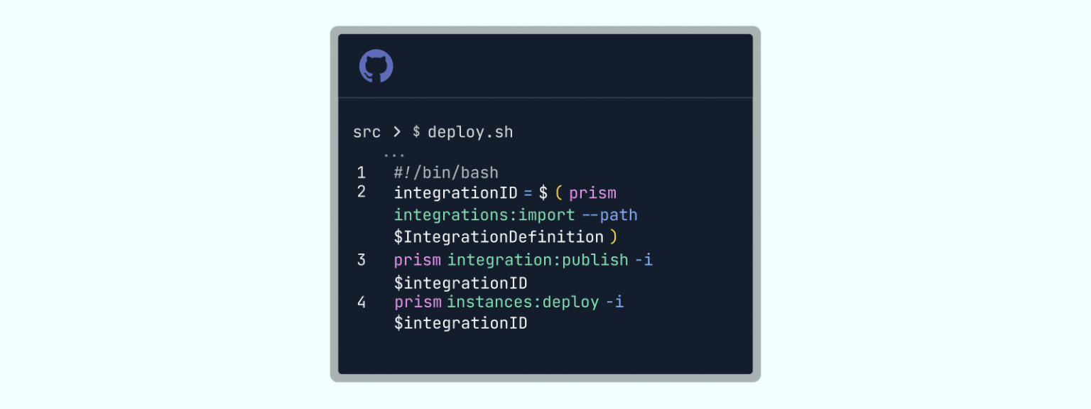 Deployment script