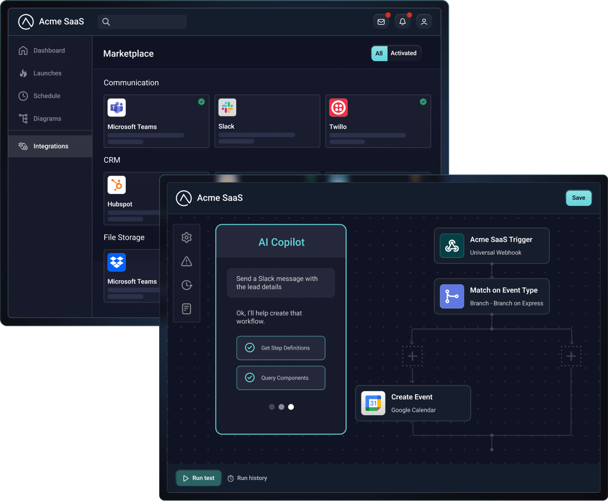 Extensibility via the Marketplace and Embedded Workflow Builder Extensibility via the Marketplace and Embedded Workflow Builder