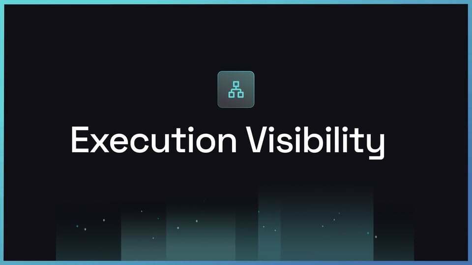 Execution visibility changes Execution visibility changes