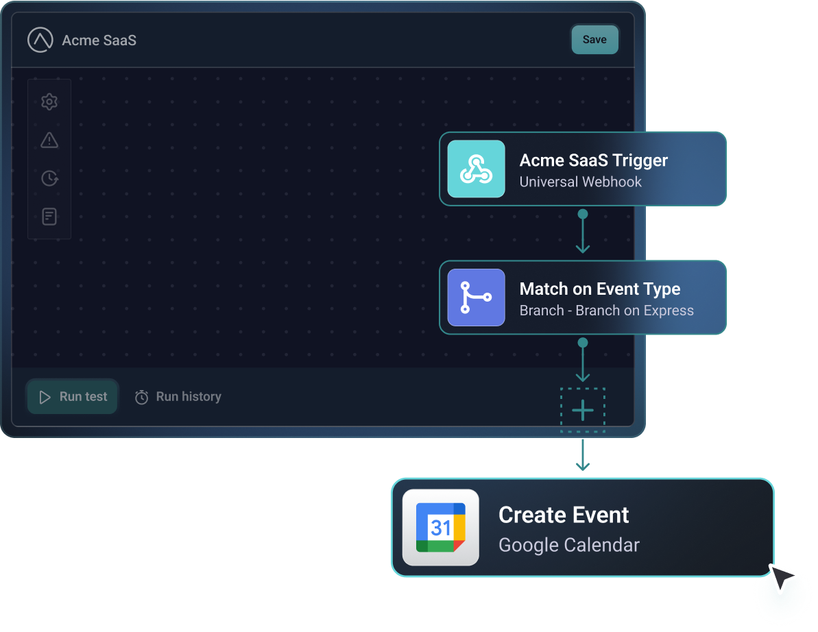 Automation connectors flow example Automation connectors flow example