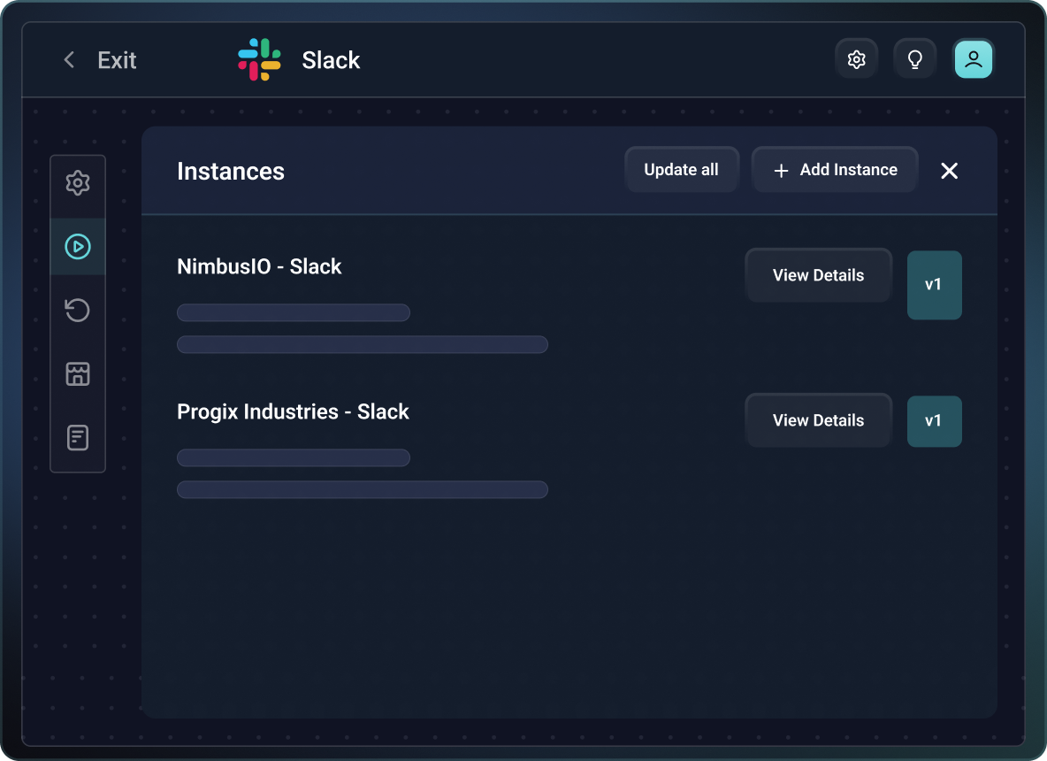Integrate with Slack Integrate with Slack