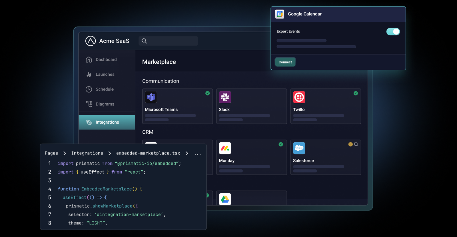 Acme SaaS marketplace 