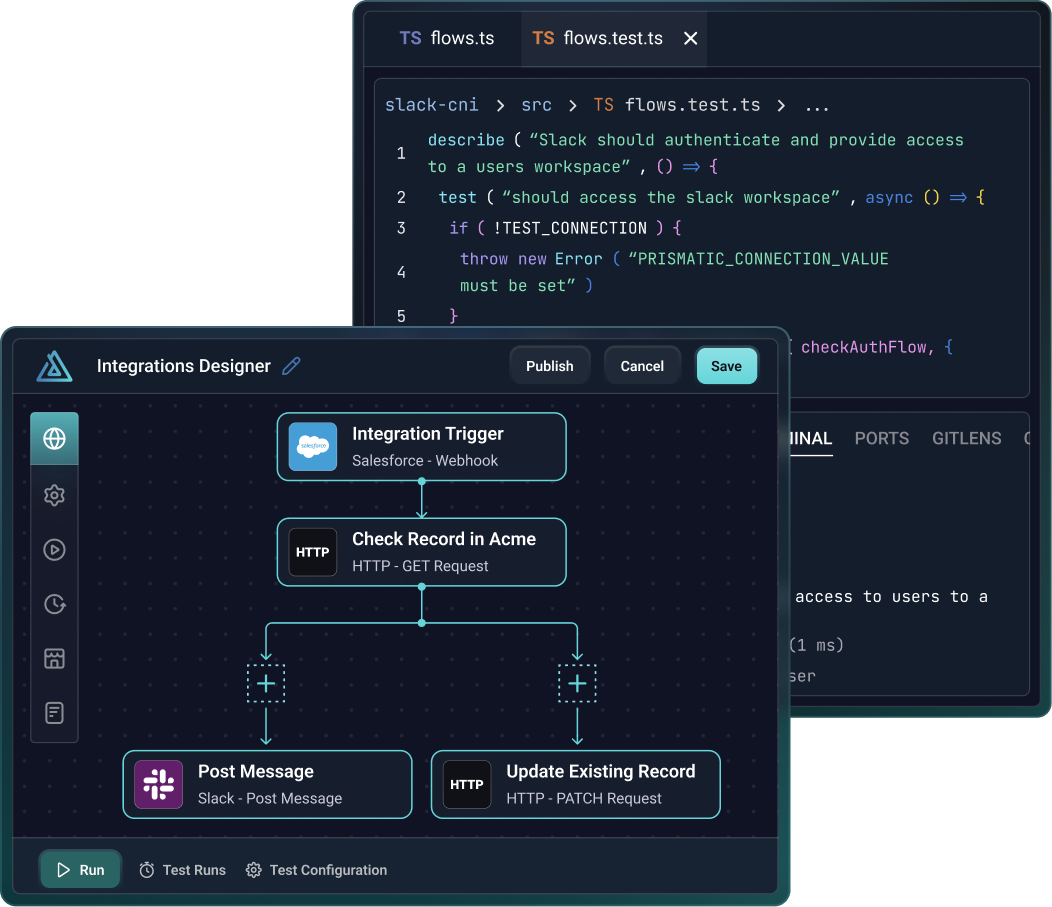 integration designer with workflows