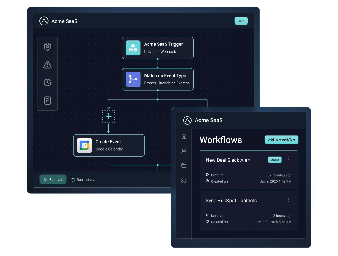 Automation connectors flow example
