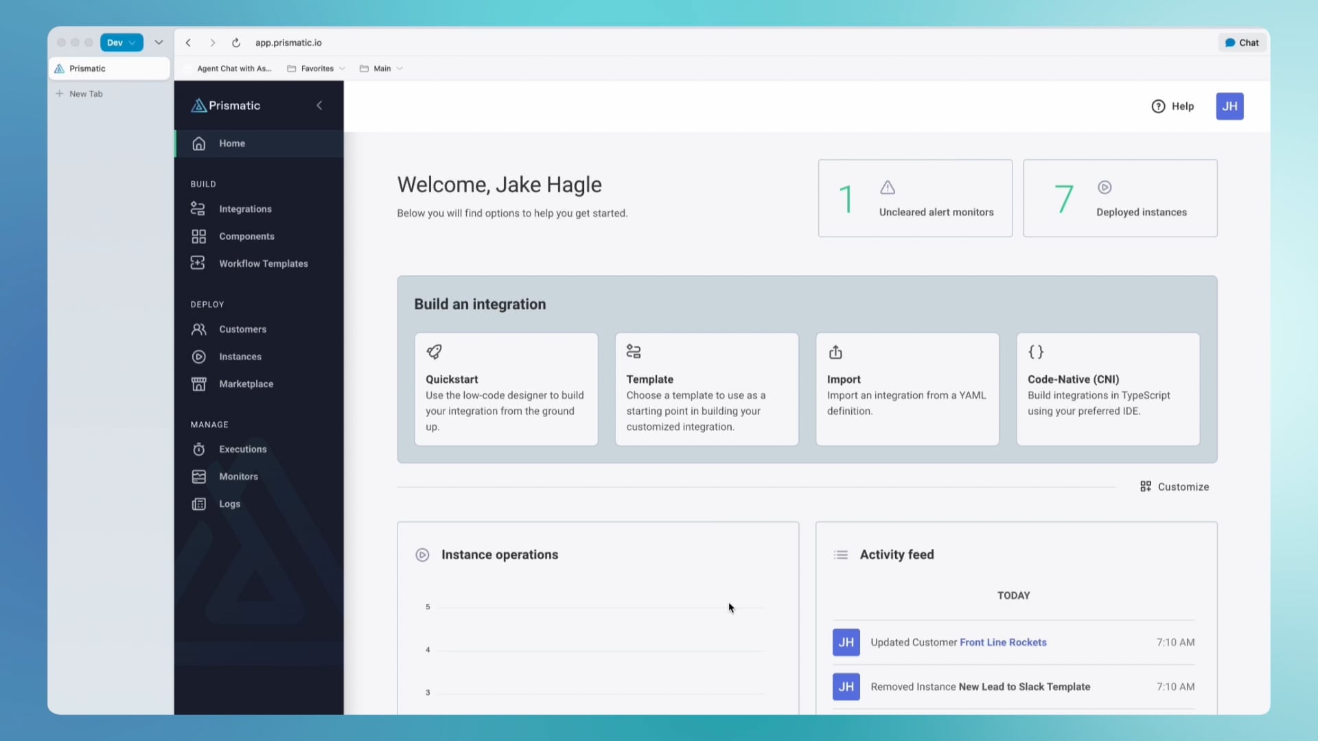 Build integrations fast Step 1 Build integrations fast Step 1