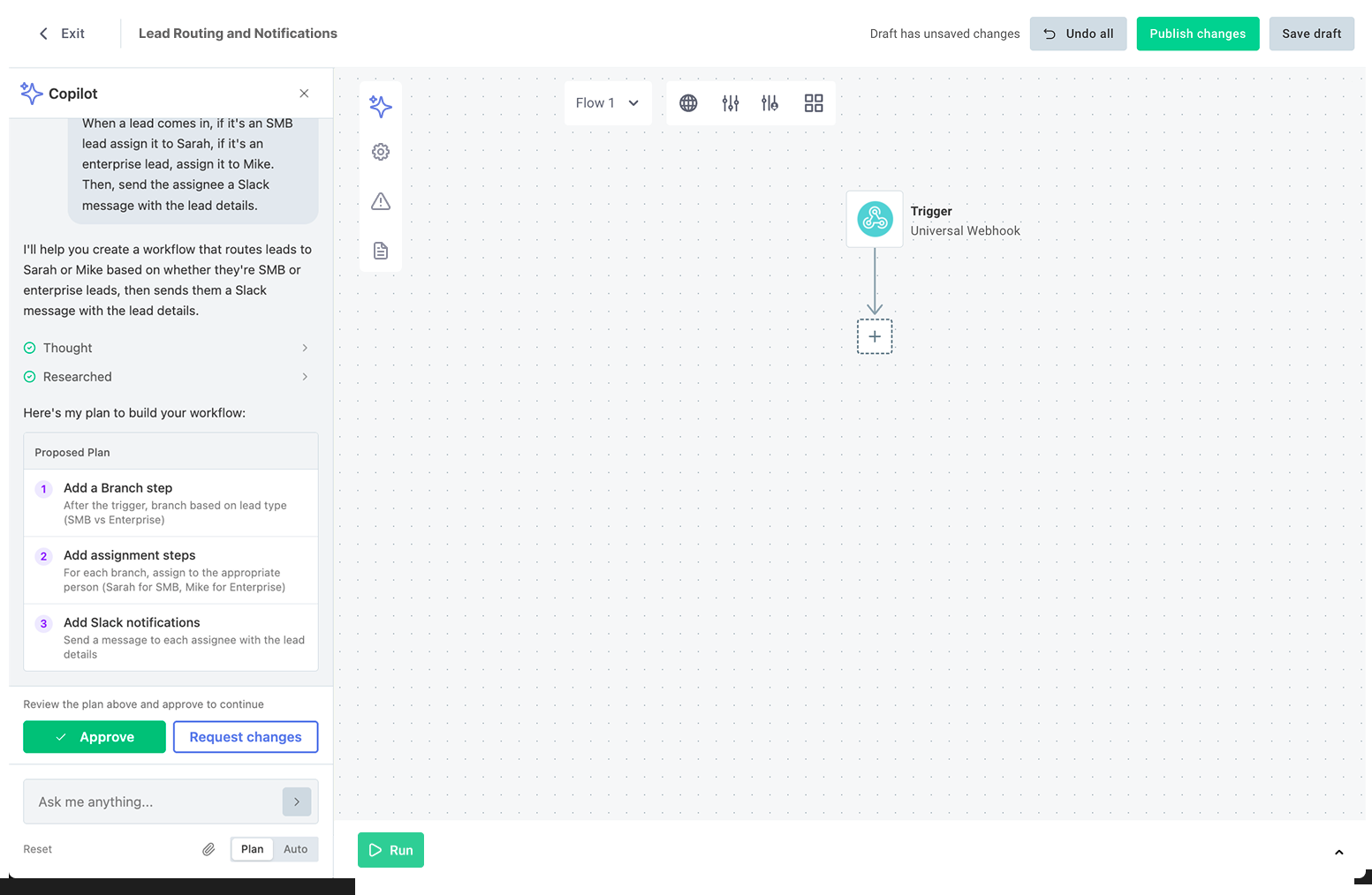 AI Copilot: Users stay in control