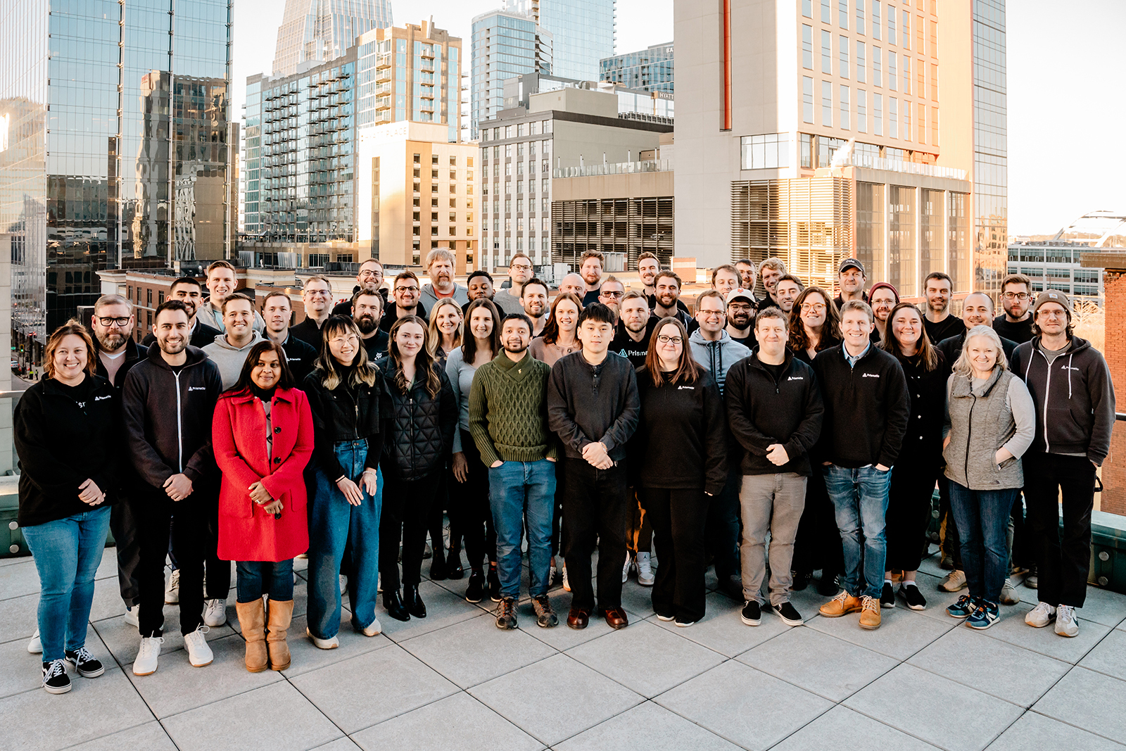 Prismatic founders: Beth Harwood, VP of Marketing and Developer Relations; Justin Hipple, CTO; Michael Zuercher, CEO. Prismatic founders: Beth Harwood, VP of Marketing and Developer Relations; Justin Hipple, CTO; Michael Zuercher, CEO.