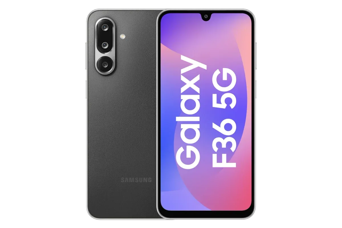 Galaxy F36 5G · 128 GB · 6 GB · Onyx Black