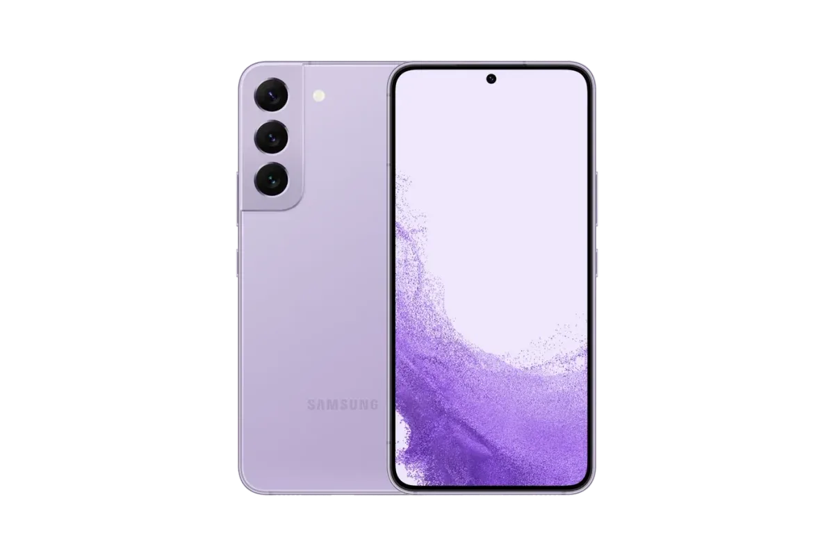 Galaxy S22 · 128 GB · 8 GB · Bora Purple