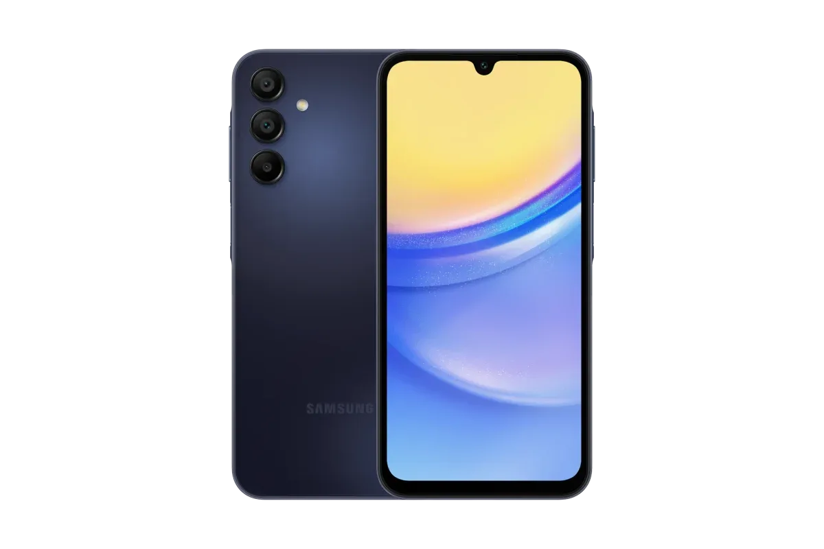 Galaxy A15 5G · 128 GB · 6 GB · Blue Black