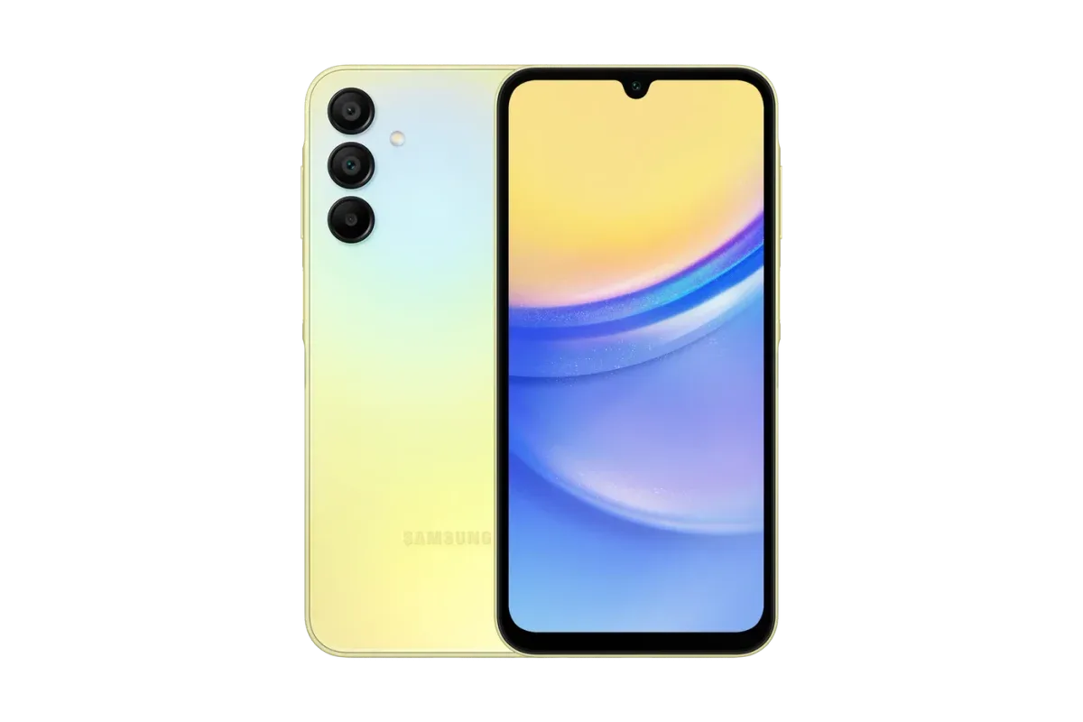 Galaxy A15 5G · 128 GB · 4 GB · Yellow