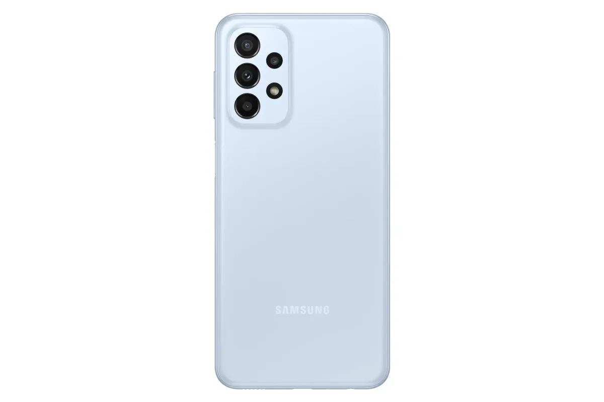 Galaxy A23 5G · 128 GB · 4 GB · Light Blue