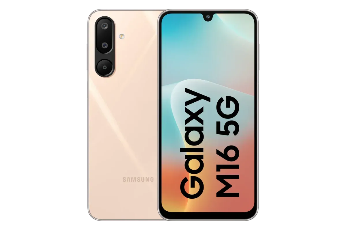 Galaxy M16 5G · 128 GB · 4 GB · Blush Pink
