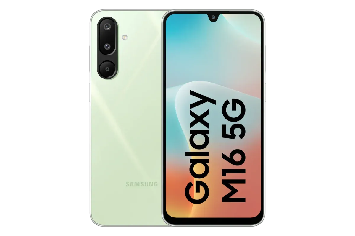 Galaxy M16 5G · 128 GB · 8 GB · Mint Green