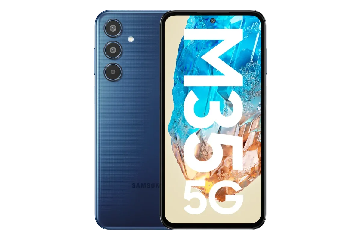 Galaxy M35 5G · 128 GB · 6 GB · Dark Blue