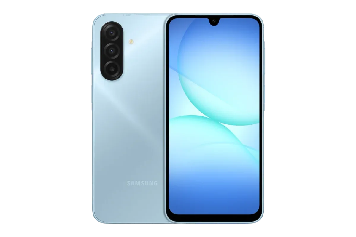 Galaxy A17 4G · 128 GB · 4 GB · Light Blue
