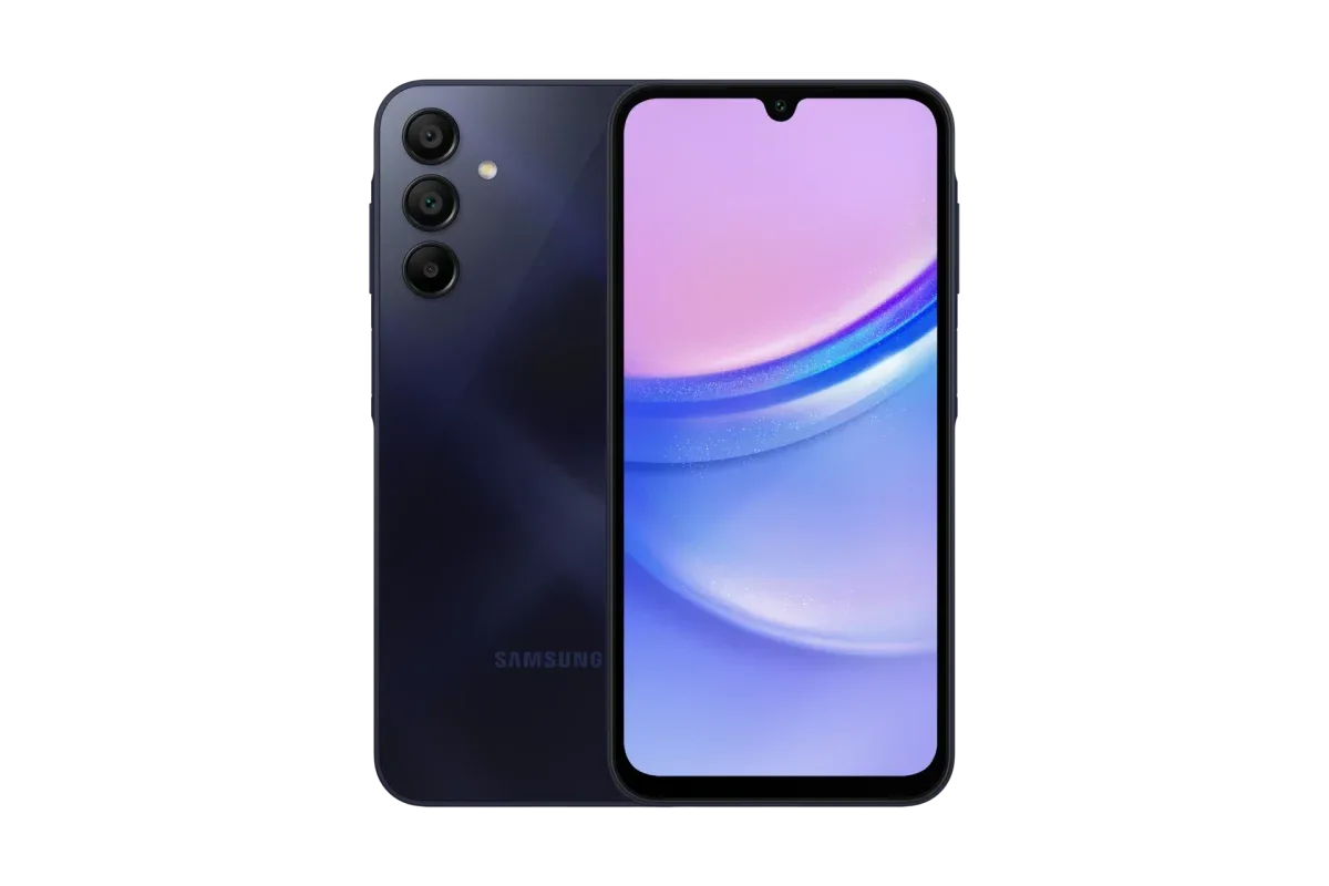 Galaxy A15 4G · 128 GB · 4 GB · Blue Black