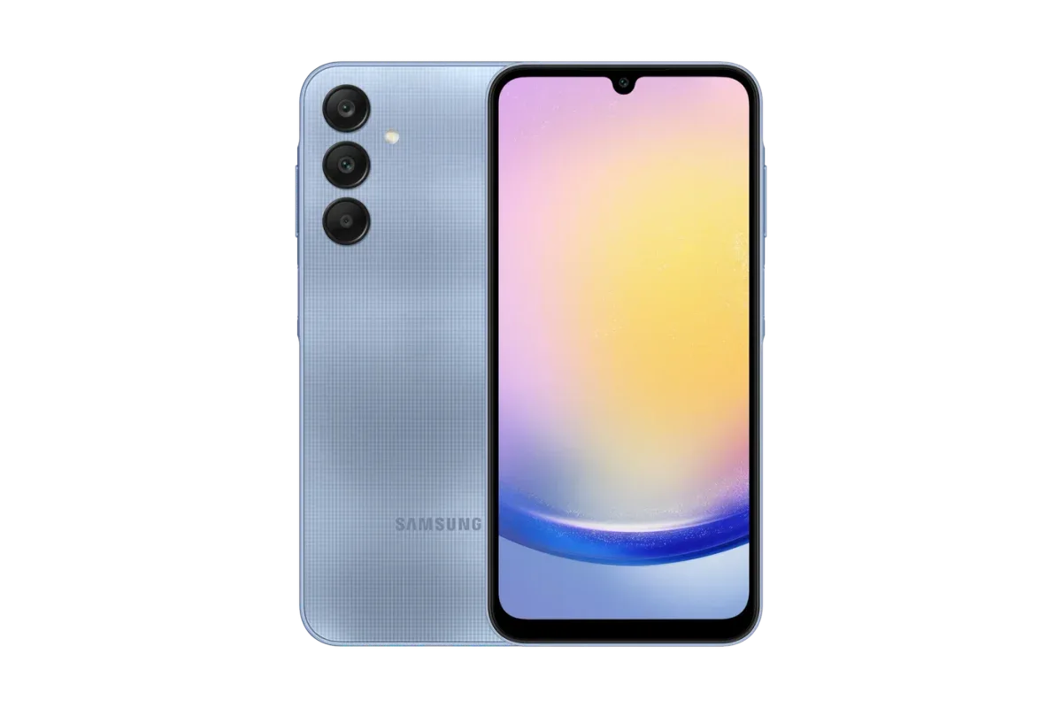 Galaxy A25 5G · 128 GB · 8 GB · Blue