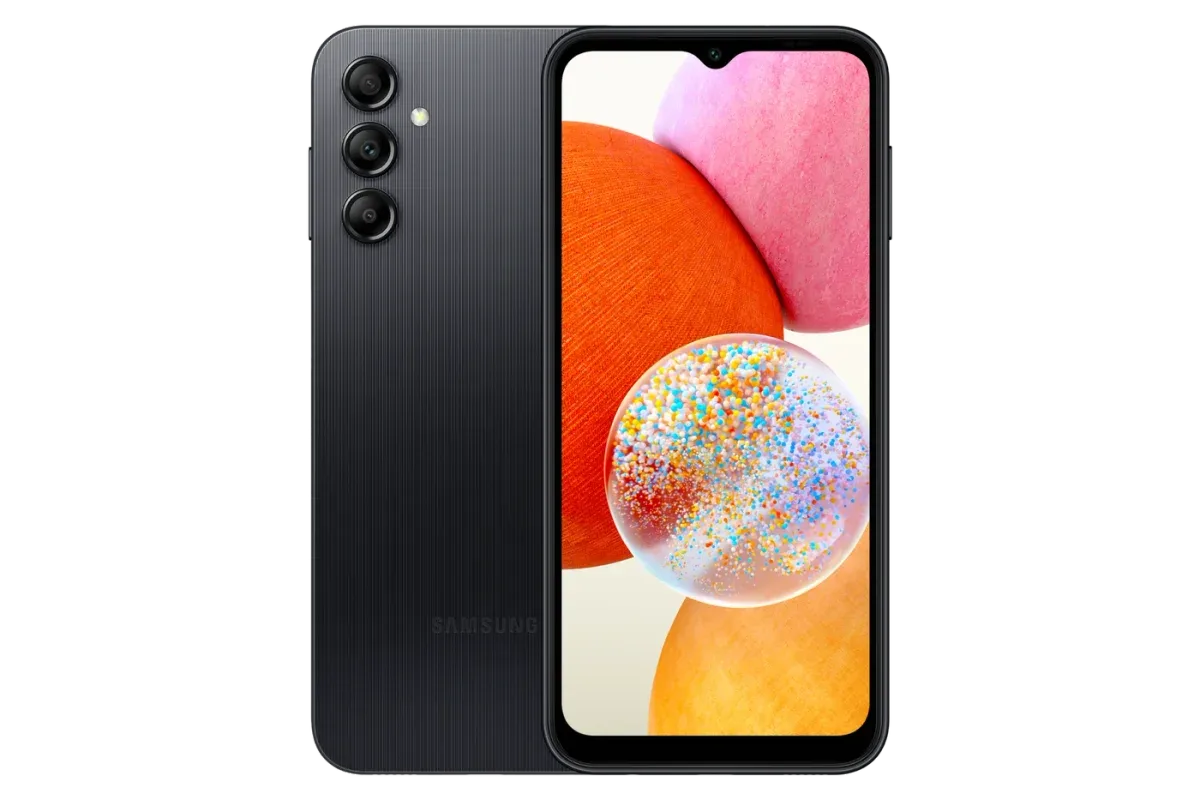 Galaxy A14 4G · 128 GB · 6 GB · Black