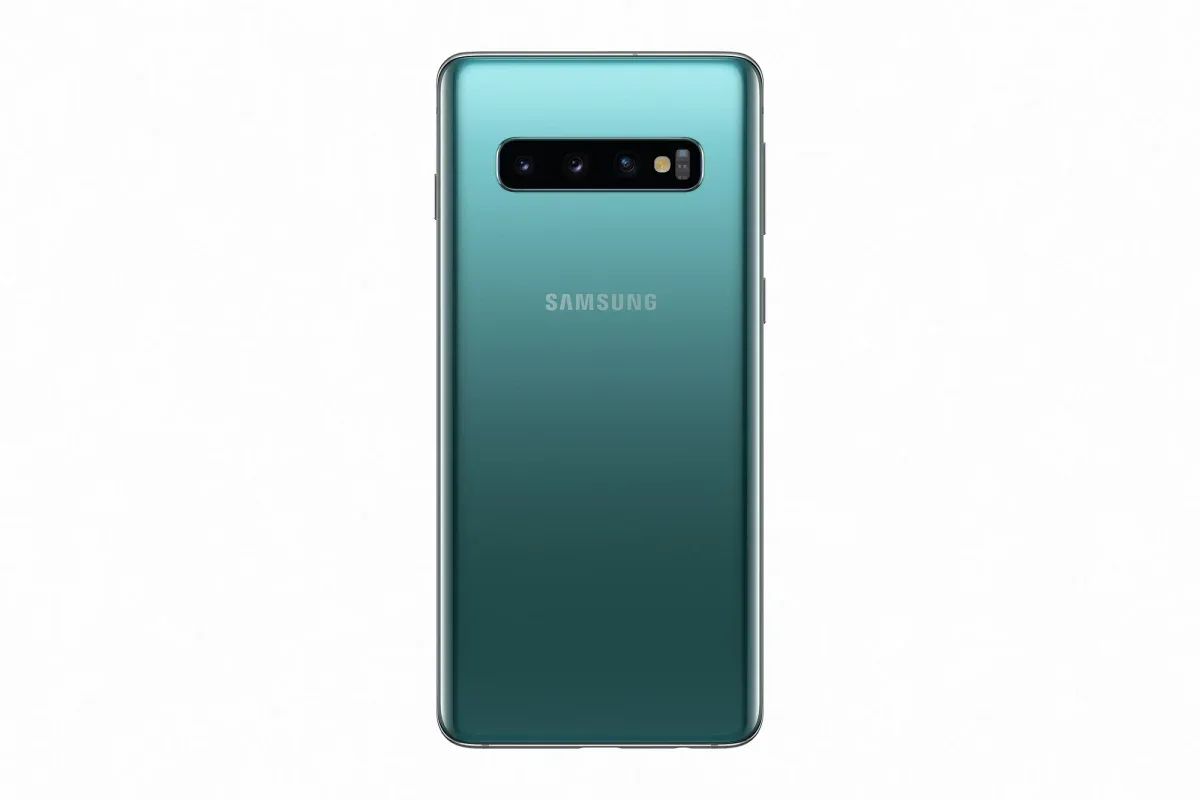Galaxy S10 · 128 GB · 8 GB · Prism Green