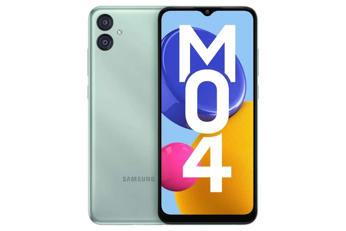 Galaxy M04 · 64 GB · 4 GB · Sea Glass Green