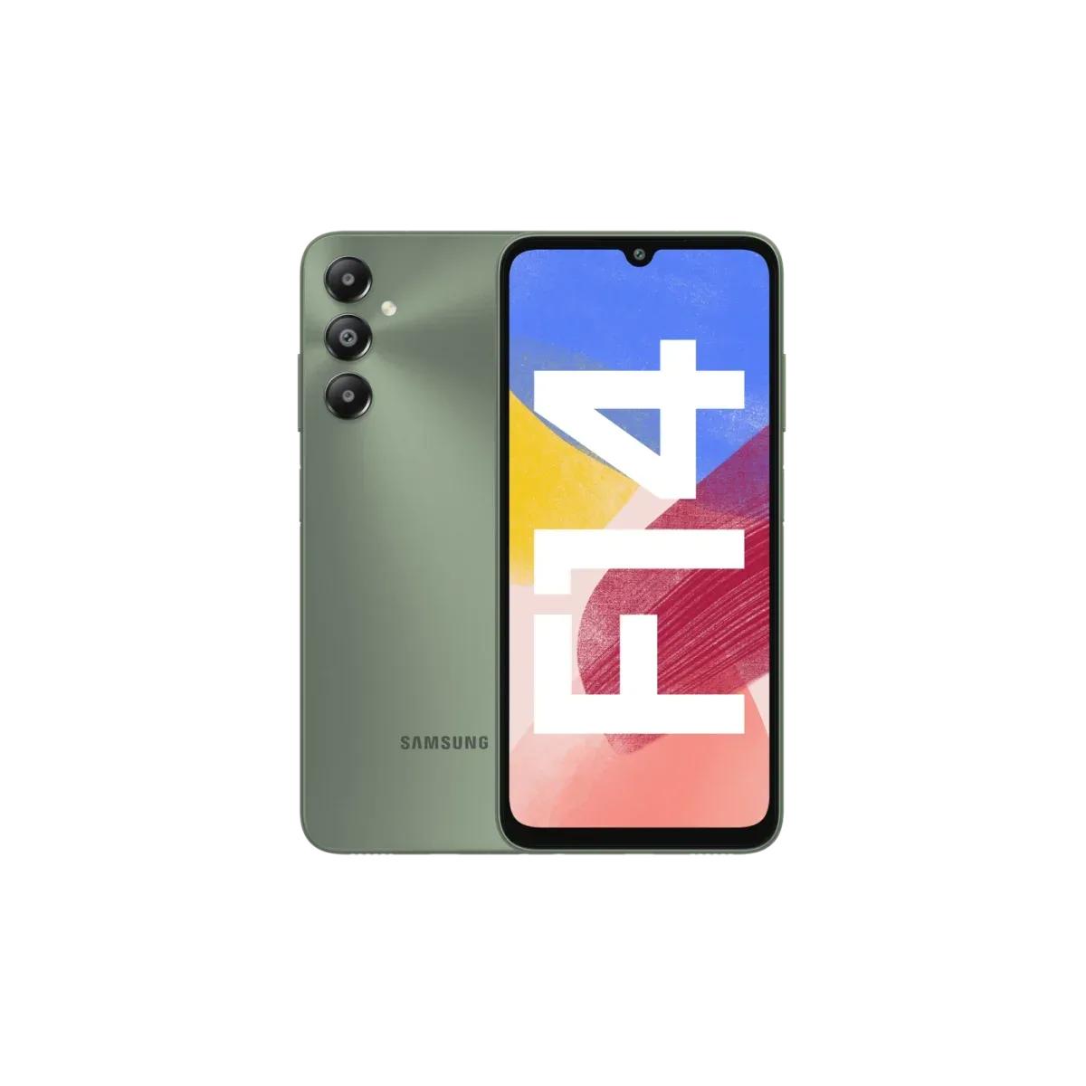 Galaxy F14 · 64 GB · 4 GB · Green