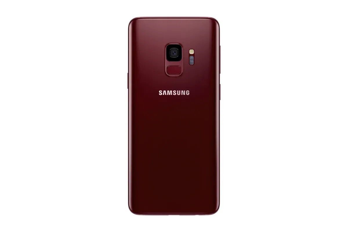 Galaxy S9 · 128 GB · 4 GB · Burgundy Red