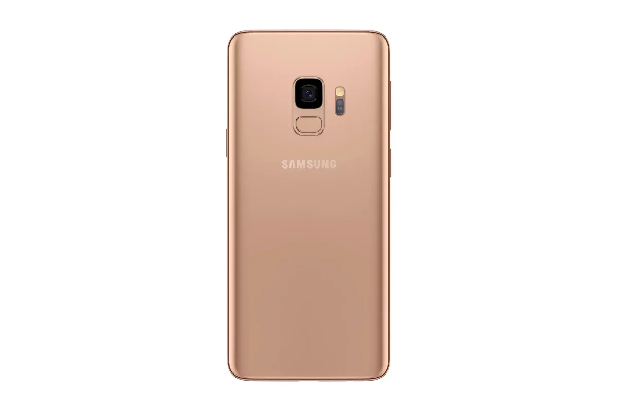 Galaxy S9 · 128 GB · 4 GB · Sunrise Gold