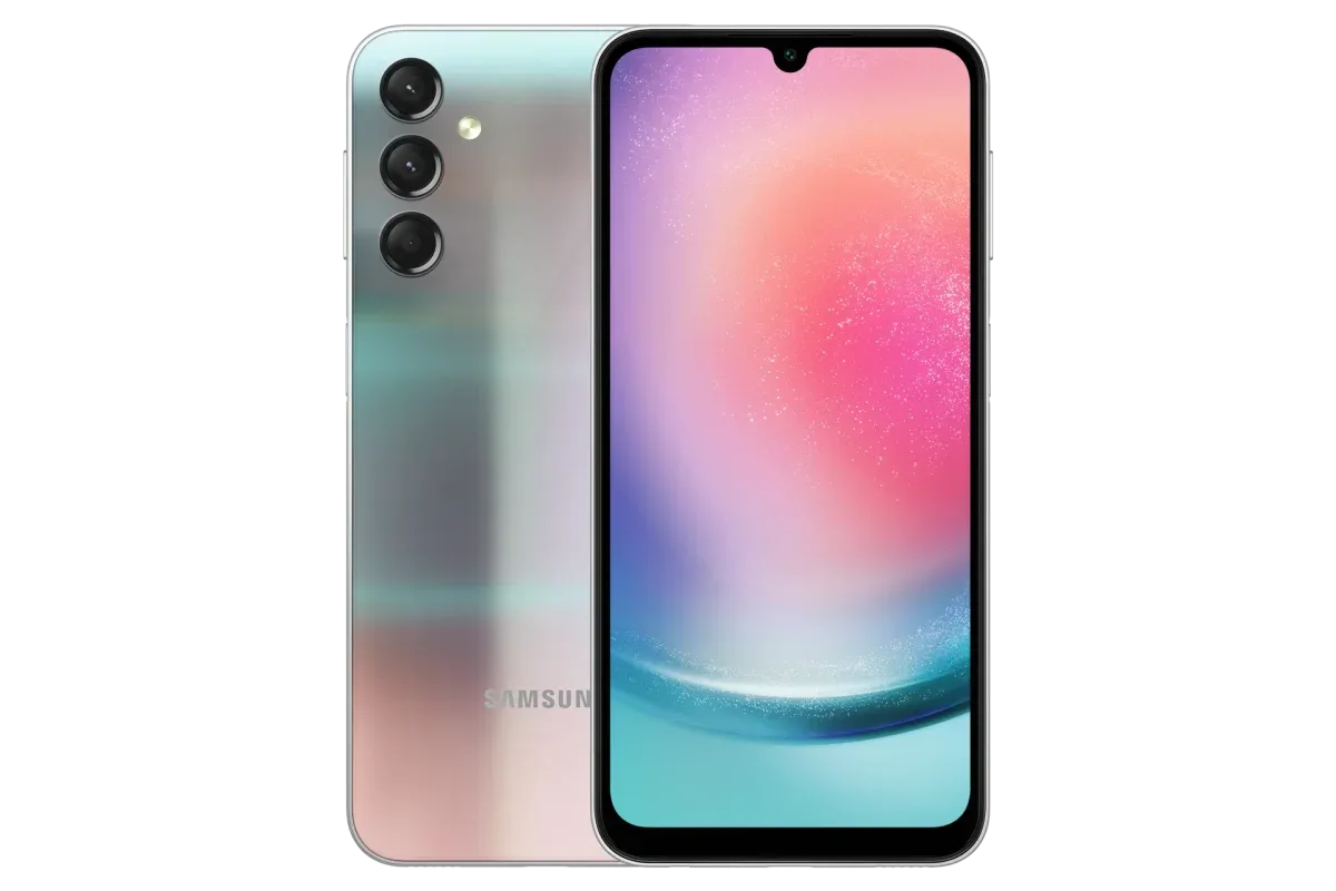 Galaxy A24 · 128 GB · 6 GB · Silver