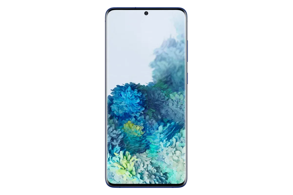 Galaxy S20+ 5G · 256 GB · 12 GB · Aura Blue