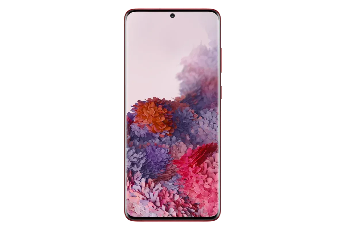 Galaxy S20+ 5G · 256 GB · 12 GB · Aura Red