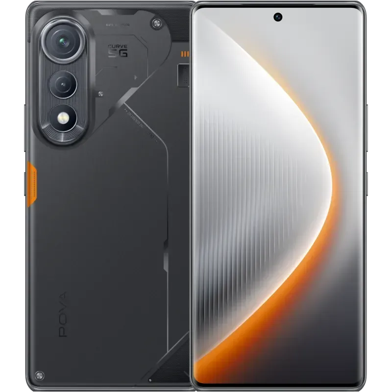 POVA Curve 5G · 128 GB · 6 GB · Geek Black
