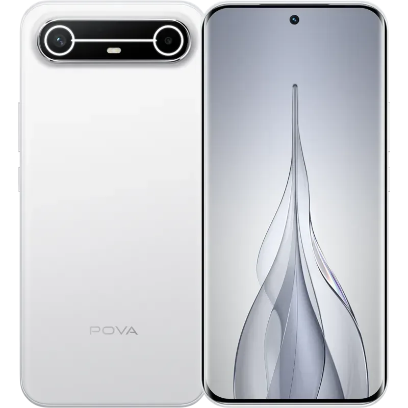 POVA Slim 5G · 128 GB · 8 GB · Slim White