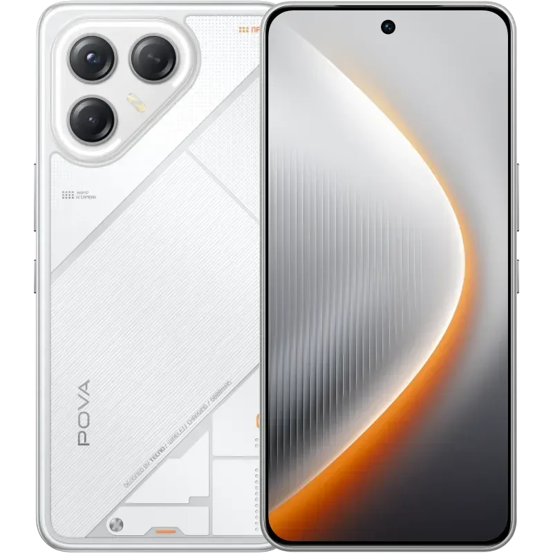 POVA 7 Ultra 5G · 256 GB · 8 GB · Geek White