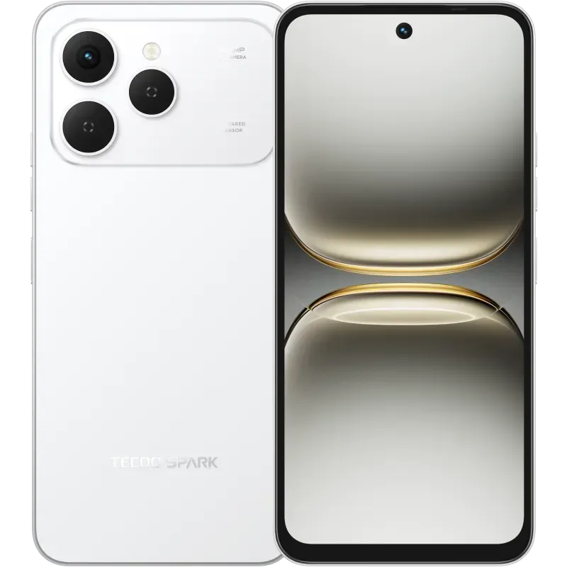 SPARK 40 4G · 128 GB · 4 GB · Veil White