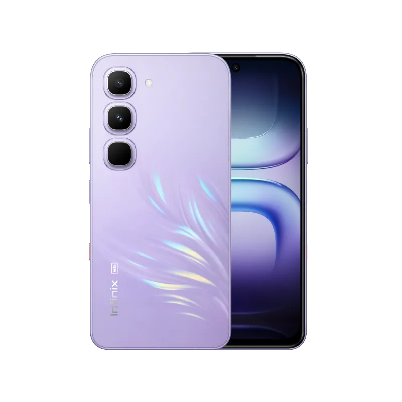 HOT 70 Pro 5G+ · 256 GB · 8 GB · Silk Glow Purple