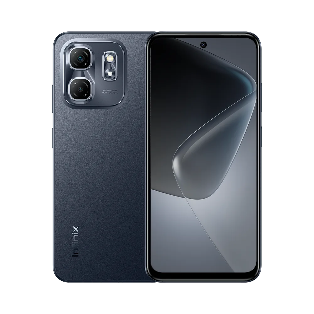 HOT 50i 4G · 128 GB · 6 GB · Sleek Black
