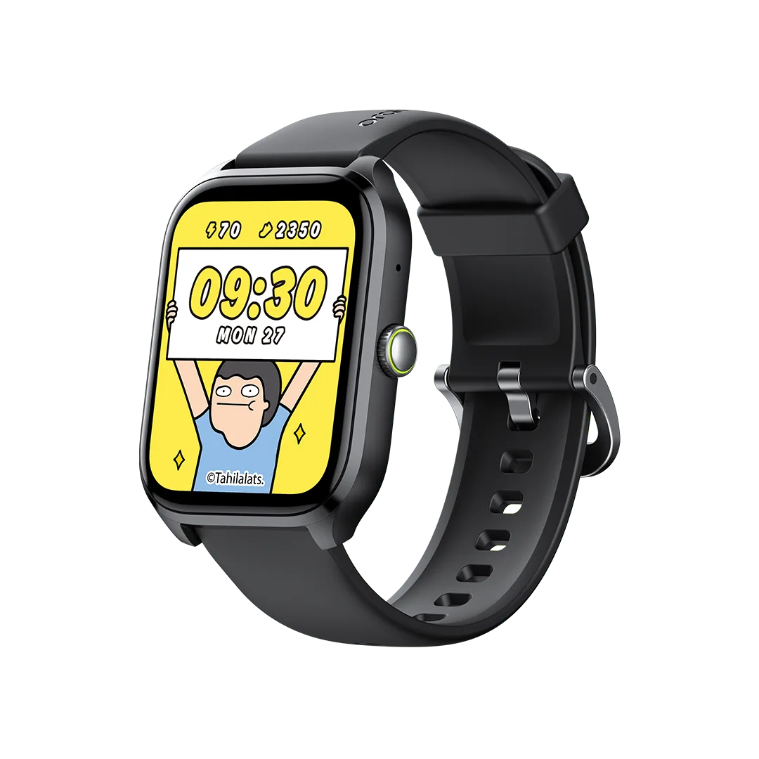 oraimo x Tahilalats Watch OSW-804 · Black