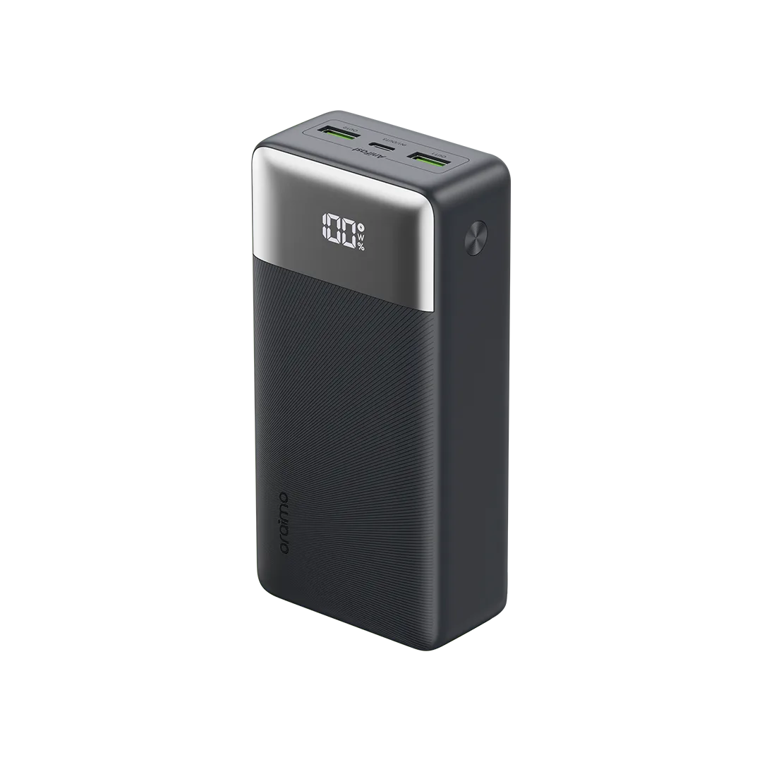 oraimo PowerNova QF1 27000mAh 22.5W Power Bank · Black