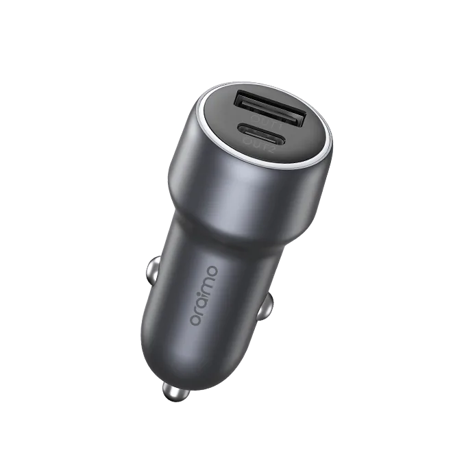 oraimo Bullet 48 48W Car Charger · Black