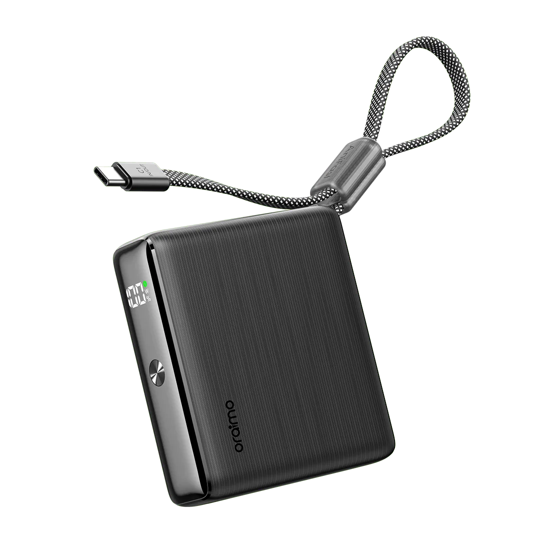 oraimo PowerNova L21 20000mAh 30W Power Bank · GRAPHITEBLACK