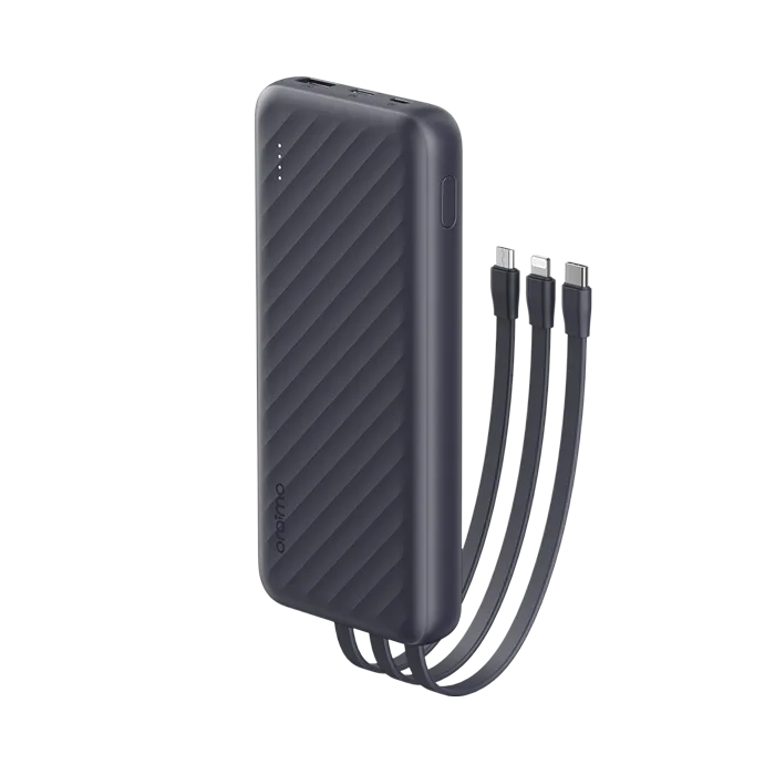 oraimo Slice Link Pro 10000mAh 22.5W Power Bank · Black