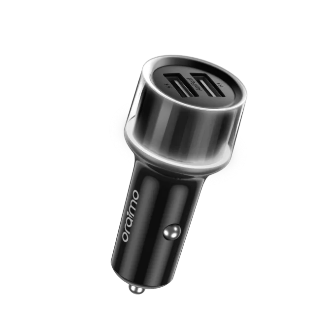 oraimo Highway 15 15.5W Car Charger · Black